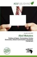 Abel Matutes edito da Acu Publishing