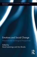 Emotions and Social Change edito da Taylor & Francis Ltd