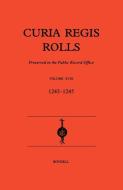 Curia Regis Rolls XVIII (27 Henry III to 30 Henry III) (1243-45) di Paul Brand edito da Boydell Press