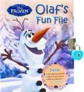 Disney Frozen Olaf's Fun File with Lock & Key di Parragon Books edito da Parragon