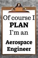 Of Course I Plan I'm an Aerospace Engineer: 2019 6x9 365-Daily Planner to Organize Your Schedule by the Hour di Fairweather Planners edito da LIGHTNING SOURCE INC