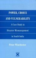 Power, Choice and Vulnerability di Peter Winchester edito da Taylor & Francis Ltd