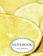 Notebook: Dot-Grid, Graph, Lined, Blank Paper: Lime: Notebook Journal, Diary, 110 Pages, 8.5 X 11 di Lucy Hayden edito da Createspace Independent Publishing Platform