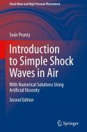 Introduction to Simple Shock Waves in Air di Seán Prunty edito da Springer International Publishing
