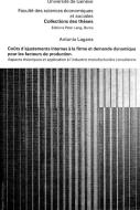 Couts D'Ajustements Internes a la Firme Et Demande Dynamique Pour Les Facteurs de Production: Aspects Theoriques Et Appl di Antonio Lagana edito da P.I.E.