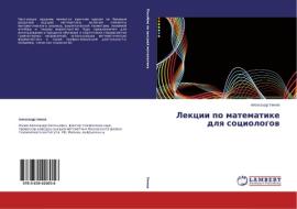 Lektsii po matematike dlya sotsiologov di Aleksandr Umnov edito da LAP Lambert Academic Publishing