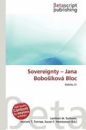 Sovereignty - Jana Bobo Kov Bloc edito da Betascript Publishing