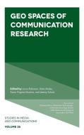 Geo Spaces Of Communication Research edito da Emerald Publishing Limited