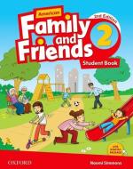 American Family and Friends 2. Student Book di Naomi Simmons, Tamzin Thompson, Jenny Quintana edito da Oxford University ELT