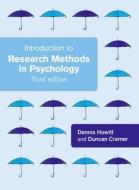 Introduction To Research Methods di Dennis Howitt, Duncan Cramer edito da Pearson Education Limited
