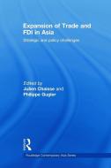 Expansion of Trade and FDI in Asia di Julien Chaisse edito da Taylor & Francis Ltd