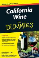 California Wine FD di Mccarthy edito da John Wiley & Sons