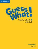 Guess What! Level 4 Teacher's Book With Dvd British English di Lucy Frino edito da Cambridge University Press