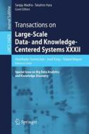 Transactions On Large-scale Data- And Knowledge-centered Systems Xxxii edito da Springer-verlag Berlin And Heidelberg Gmbh & Co. Kg
