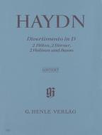 Divertimento D-dur Hob. II:8 für 2 Flöten, 2 Hörner, 2 Violinen und Basso di Joseph Haydn edito da Henle, G. Verlag
