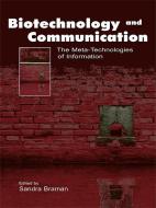 Biotechnology and Communication di Sandra Braman edito da Taylor & Francis Ltd