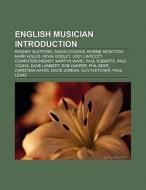 English musician Introduction di Books Llc edito da Books LLC, Reference Series
