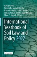 International Yearbook of Soil Law and Policy 2022 edito da Springer International Publishing