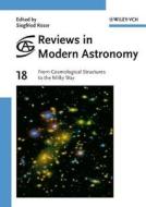 From Cosmological Structures To The Milky Way di S Roeser edito da Wiley-vch Verlag Gmbh