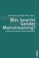 Was bewirkt Gender Mainstreaming? edito da Campus Verlag GmbH