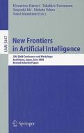 New Frontiers In Artificial Intelligence edito da Springer-verlag Berlin And Heidelberg Gmbh & Co. Kg