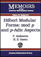 Hilbert Modular Forms edito da American Mathematical Society