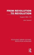 From Revolution To Revolution di John Carswell edito da Taylor & Francis Ltd
