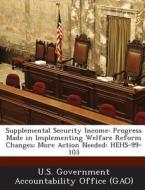 Supplemental Security Income edito da Bibliogov