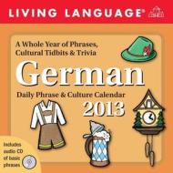 Living Language German 2013 Box edito da Browntrout Publishers Ltd