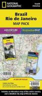 Brazil, Rio De Janeiro, Map Pack Bundle di National Geographic Maps - Adventure edito da National Geographic Maps Division