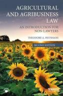 Agricultural and Agribusiness Law di Theodore A. (North Carolina State University Feitshans edito da Taylor & Francis Ltd