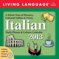 Living Language Italian 2013 Box edito da Browntrout Publishers Ltd