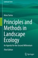 Principles And Methods In Landscape Ecology di Almo Farina edito da Springer Nature Switzerland AG