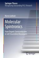 Molecular Spintronics di Marta Galbiati edito da Springer International Publishing