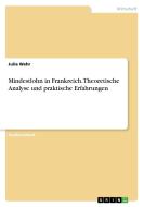 Mindestlohn in Frankreich. Theoretische Analyse und praktische Erfahrungen di Julia Wehr edito da GRIN Verlag