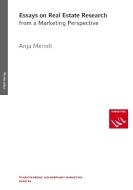 Essays on Real Estate di Anja Meindl edito da FGM Fördergeschaft Marketing E.V.