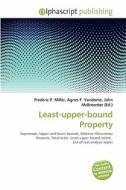 Least-upper-bound Property edito da Alphascript Publishing