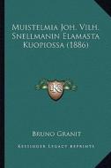Muistelmia Joh. Vilh. Snellmanin Elamasta Kuopiossa (1886) di Bruno Granit edito da Kessinger Publishing