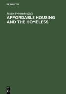 Affordable Housing and the Homeless edito da De Gruyter