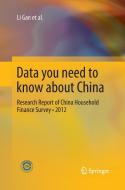 Data you need to know about China di Li Gan, Nan Jia, Shuang Ma, Shu Xu, Zhichao Yin, Lu Zheng edito da Springer Berlin Heidelberg