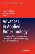 Advances in Applied Biotechnology edito da Springer Berlin Heidelberg