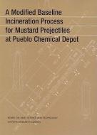 A Modified Baseline Incineration Process For Mustard Projectiles At Pueblo Chemical Depot di National Research Council, Division on Engineering and Physical Sciences, Board on Army Science and Technology, Committee on Review and Evaluation of the edito da National Academies Press