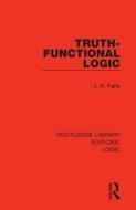 Truth-Functional Logic di J. A. Faris edito da Taylor & Francis Ltd