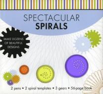 Spectacular Spirals: Make Dozens of Beautiful Designs [With Book(s) and 2 Spiral Templates, 3 Gears and 2 Pens] edito da Sterling Innovation