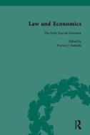 Law And Economics di Warren J. Samuels edito da Taylor & Francis Ltd