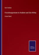 Forschungsreisen in Arabien und Ost-Afrika di Karl Andree edito da Salzwasser-Verlag