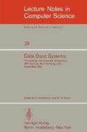 Data Base Systems edito da Springer Berlin Heidelberg