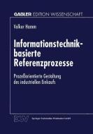 Informationstechnik-basierte Referenzprozesse edito da Deutscher Universitätsverlag
