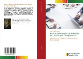 Institucionalização de Modelos de Gestão por Competência di Tavany Cibele Coelho edito da Novas Edições Acadêmicas