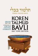 Koren Talmud Bavli, Vol 5: Tractate Eiruvin Part 2, Hebrew/English, Daf Yomi (B&w) di Adin Even-Israel Steinsaltz edito da KOREN PUBL